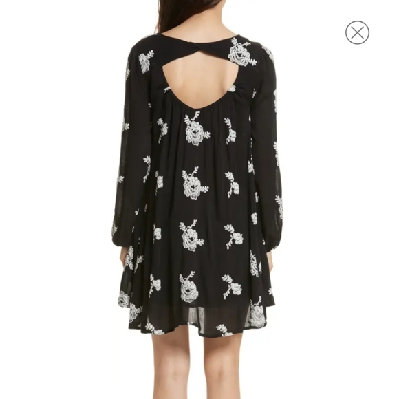 Free People Emma Dress Black Small - Picture 3 of 16